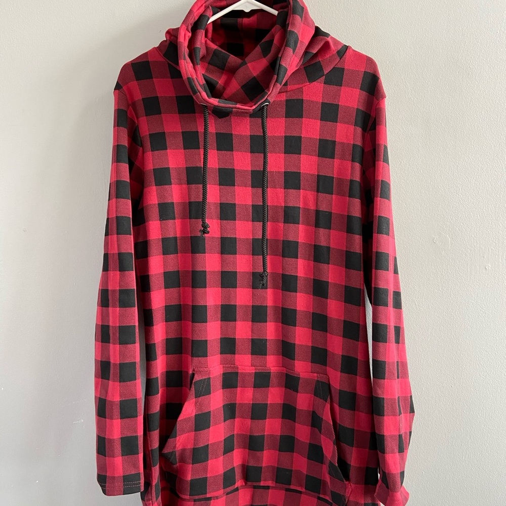 NWOT SOLD OUT Chelsea DeBoer buffalo plaid tunic